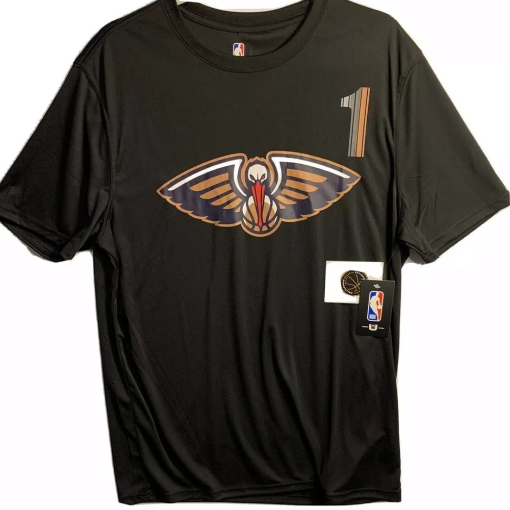 *NWT* Zion Williamson #1 New Orleans Pelicans 100% Polyester T-Shirt